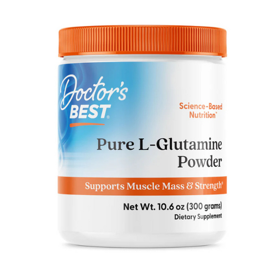 L-Glutamine Powder, 300g, Doctor's Best - Vitax.ro