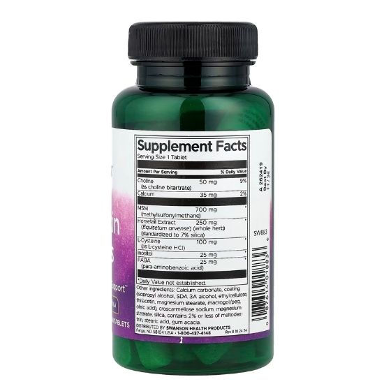 Hair, Skin & Nails, 60 tabs, Swanson - Vitax.ro