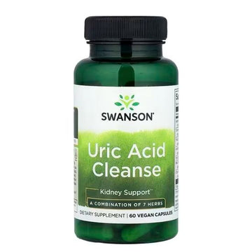 Uric Acid Cleanse, 60 vcaps, Swanson - Vitax.ro