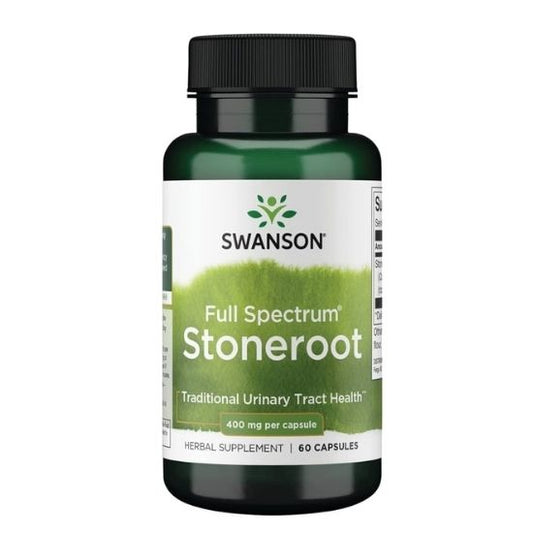 Full Spectrum Stoneroot (Horse Balm), 400mg, 60 caps, Swanson - Vitax.ro