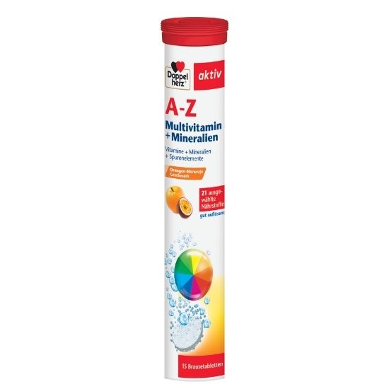A-Z multivitamine si minerale, 15 comprimate efervescente, Doppelherz - Vitax.ro