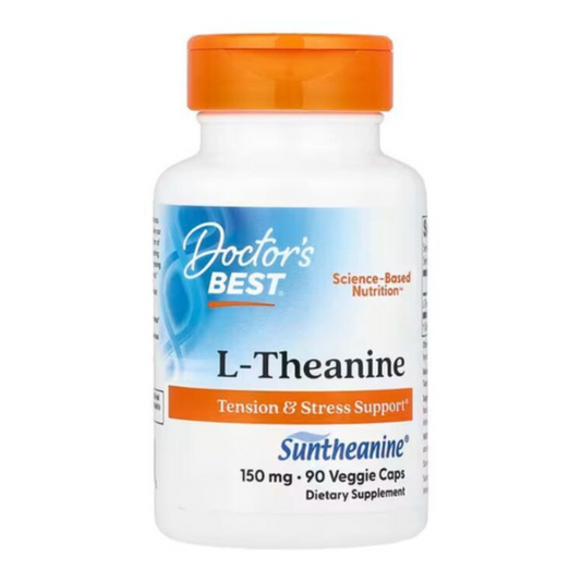 L-Theanine with Suntheanine, 150mg, 90 vcaps, Doctor's Best - Vitax.ro