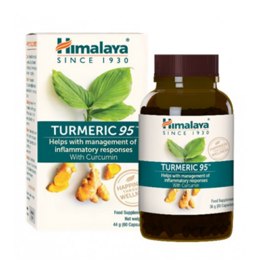 Turmeric 95 with Curcumin, 60 caps, Himalaya Herbal - Vitax.ro