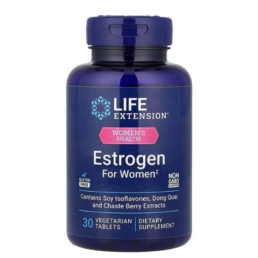 Estrogen For Women, 30 vegetarian tabs, Life Extension - Vitax.ro