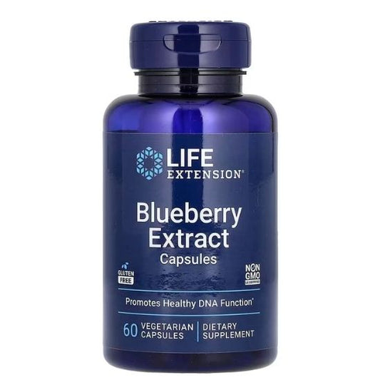 Blueberry Extract Capsules, 60 vcaps, Life Extension - Vitax.ro