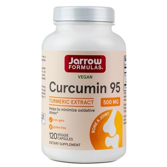 Curcumin 95, 500mg, 120 vcaps, Jarrow Formulas - Vitax.ro