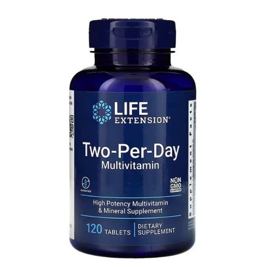 Two-Per-Day, Tablets, 120 tabs, Life Extension - Vitax.ro