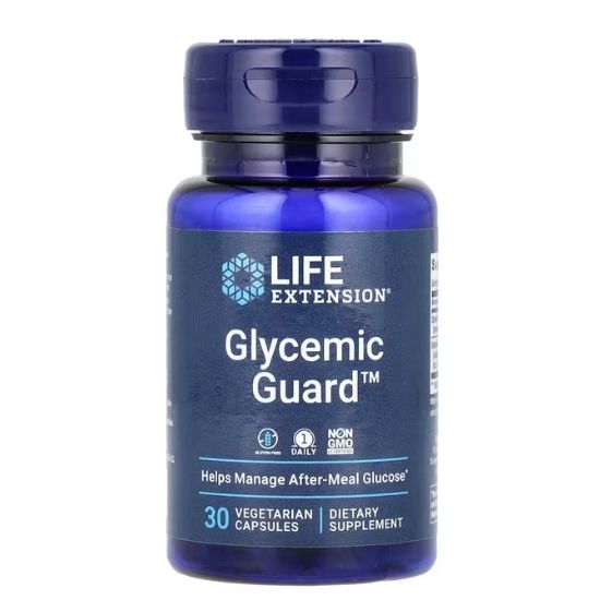 Glycemic Guard, 30 vcaps, Life Extension - Vitax.ro