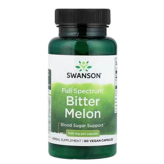 Bitter Melon, 500mg, 60 caps, Swanson - Vitax.ro