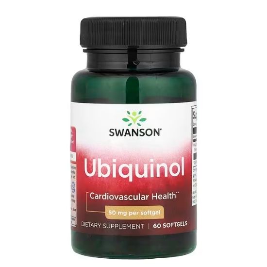Ubiquinol, 50mg, 60 softgels, Swanson - Vitax.ro