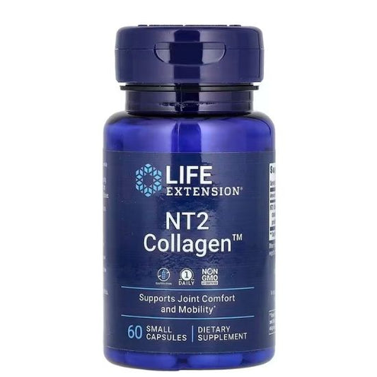 NT2 Collagen, 40mg, 60 small caps, Life Extension - Vitax.ro