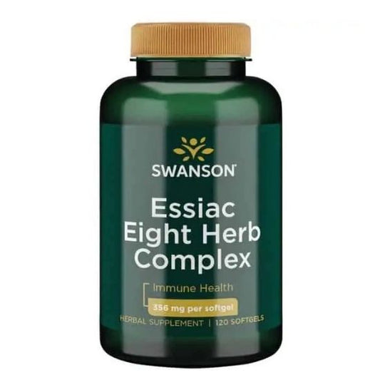 Essiac Eight Herb Complex, 356mg, 120 softgels, Swanson - Vitax.ro