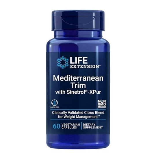 Mediterranean Trim with Sinetrol-XPur, 60 vcaps, Life Extension - Vitax.ro