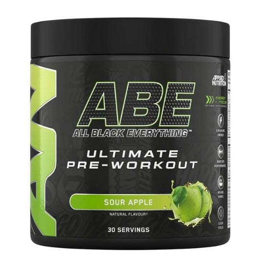 ABE All Black Everything, Sour Apple, 375g, Applied Nutrition - Vitax.ro