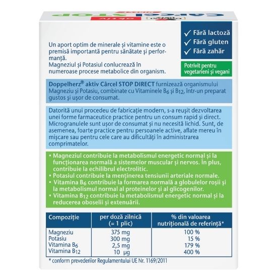 Carcel Stop Direct, 20 plicuri, Doppelherz