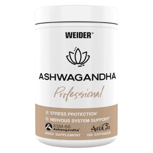 Ashwagandha Professional, 120 vcaps, Weider