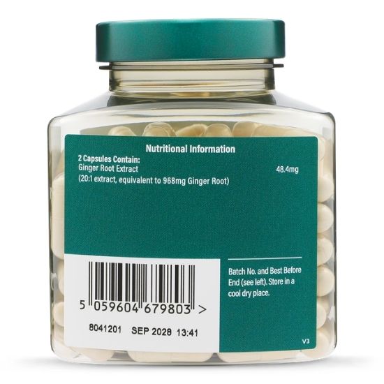 Ginger Root Extract, 120 caps, Holland & Barrett