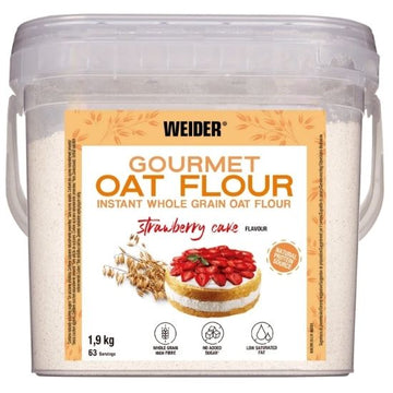 Oat Flour, Strawberry cake, 1,9 kg, Weider
