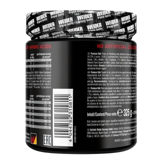 Premium EAA Zero, Pink Lemonade, 325g, Weider