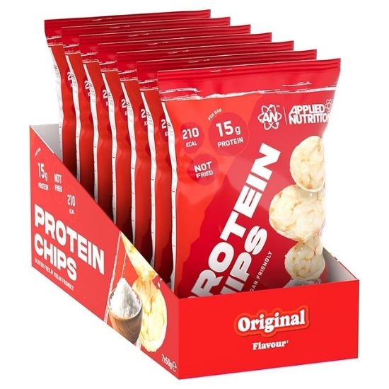 Protein Chips, Original, 7 x 50g, Applied Nutrition | Vitax.ro