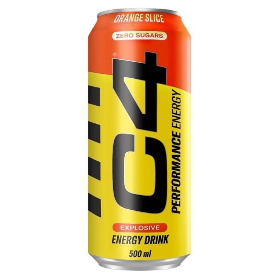 C4 Explosive Energy Drink, Orange Slice, 12 x 500 ml, Cellucor - Vitax.ro