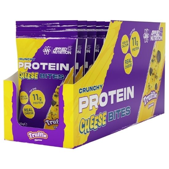 Crunchy Protein Cheese Bites, Truffle, 10 x 20g, Applied Nutrition | Vitax.ro