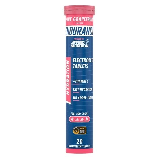 Endurance Hydration Electrolyte Effervescent Tablets, Pink Grapefruit, 6 x 20 tabs, Applied Nutrition | Vitax.ro