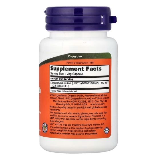 Clinical Heart Health Probiotic, 60 vcaps, NOW Foods