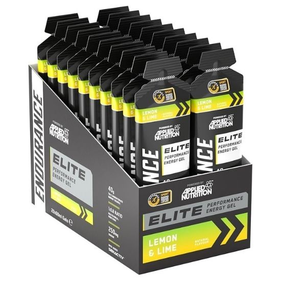 Endurance Elite Performance Energy Gel, Lemon & Lime, 20 x 60 ml, Applied Nutrition | Vitax.ro