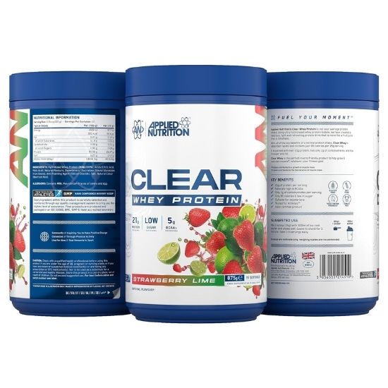Clear Whey Protein, Strawberry & Lime, 875g, Applied Nutrition