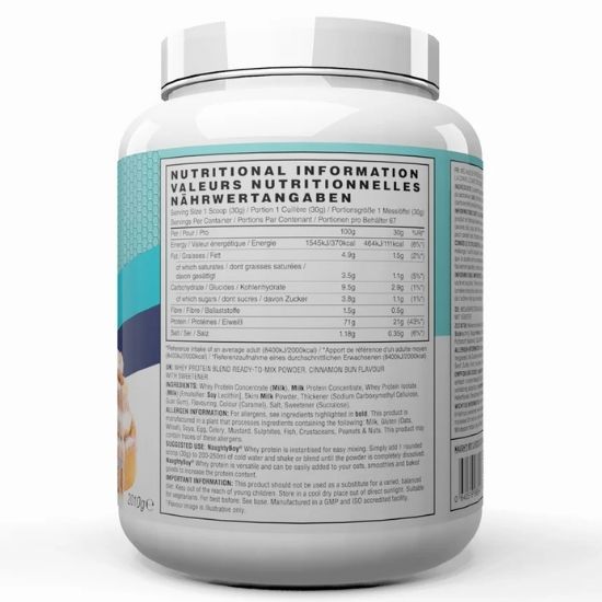 Advanced Whey, Cinnamon Bun, 2010g, Naughty Boy - Vitax.ro