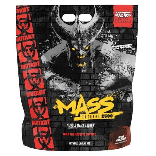 Mutant Mass Extreme 2500, Triple Chocolate, 5450g, Mutant
