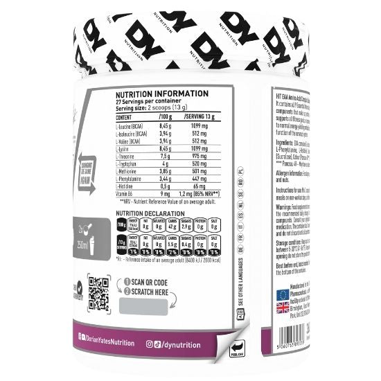 HIT EAA Amino Acid Complex, Bubble Gum, 360g, Dorian Yates