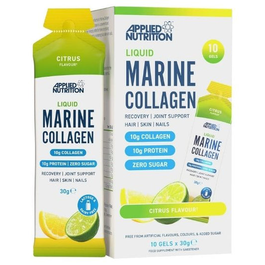 Liquid Marine Collagen, Citrus, 10 x 30g, Applied Nutrition