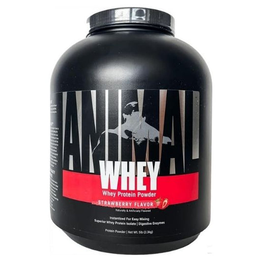 Animal Whey, Strawberry, 2300g, Universal Nutrition - Vitax.ro