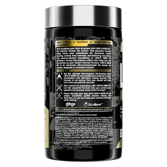 Lipo-6 Black Hers Ultra Concentrate, 60 caps, Nutrex