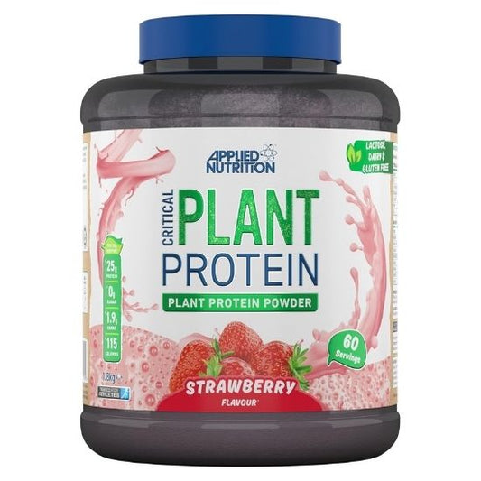 Critical Plant Protein, Strawberry, 1800g, Applied Nutrition