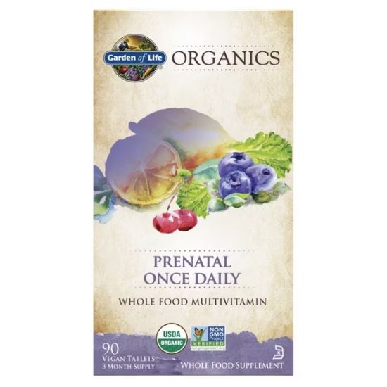 Mykind Prenatal Once Daily, 90 tabs, Garden of Life - Vitax.ro