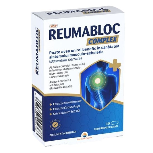 Reumabloc Complex, 30 comprimate filmate, Sun Wave Pharma