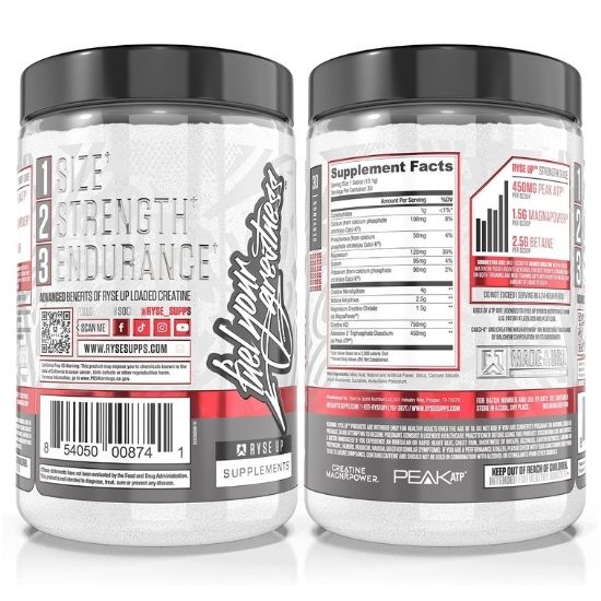 Loaded Creatine, Baja Cooler, 393g, RYSE