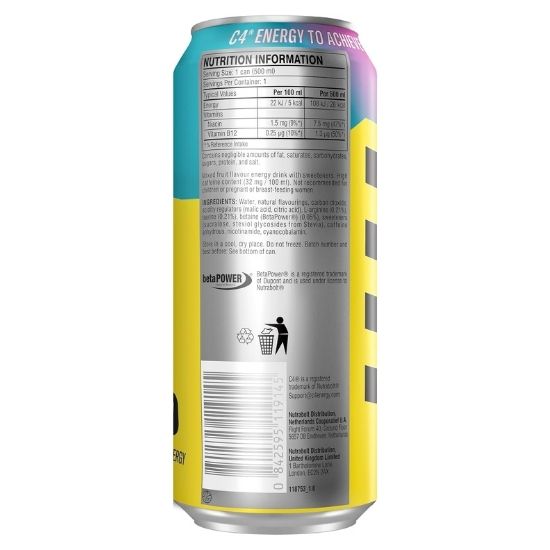 C4 Explosive Energy Drink, Cosmic Rainbow, 12 x 500 ml, Cellucor | Vitax.ro