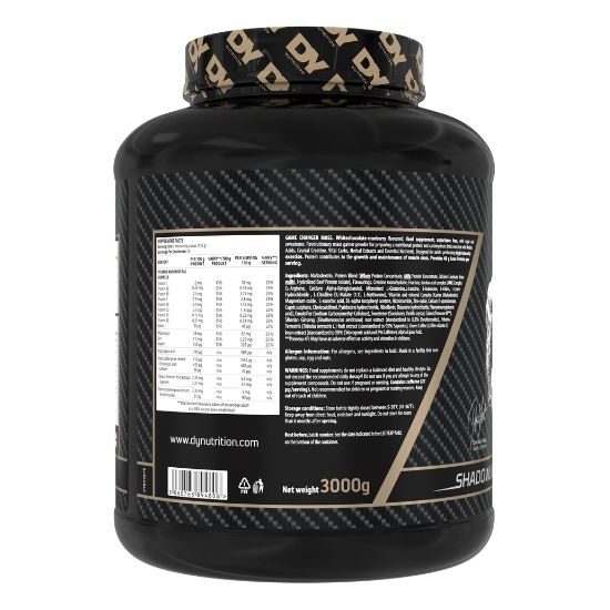Game Changer Mass, White Chocolate-Cranberry, 3000g, Dorian Yates