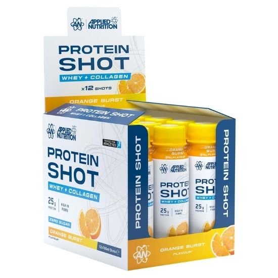 Protein Shot, Orange Burst, 12 x 100 ml, Applied Nutrition | Vitax.ro