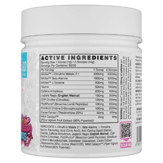 Menace V2, Strawberry Sweets, 420g, Naughty Boy - Vitax.ro