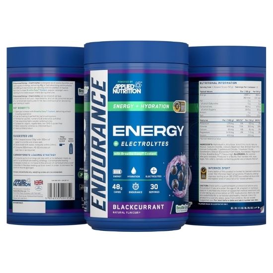 Endurance Energy, Blackcurrant, 1500g, Applied Nutrition