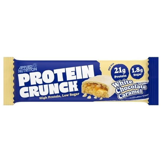 Protein Crunch Bar, White Chocolate Caramel, 12x62g, Applied Nutrition