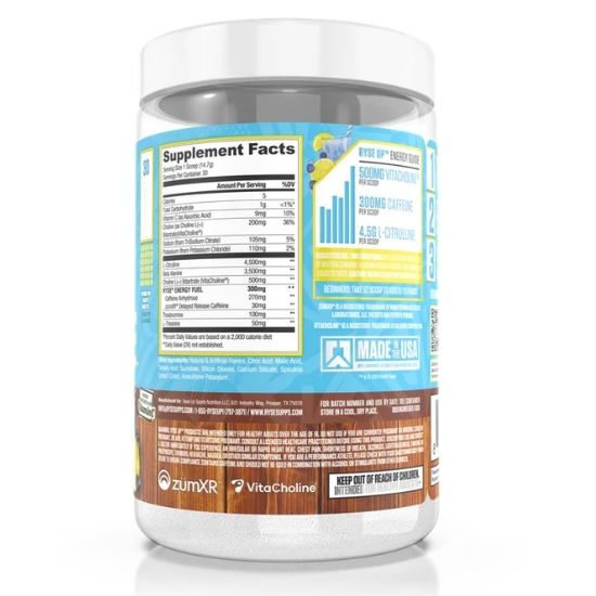 Loaded Pre, Country Time Blueberry Lemonade, 441g, RYSE
