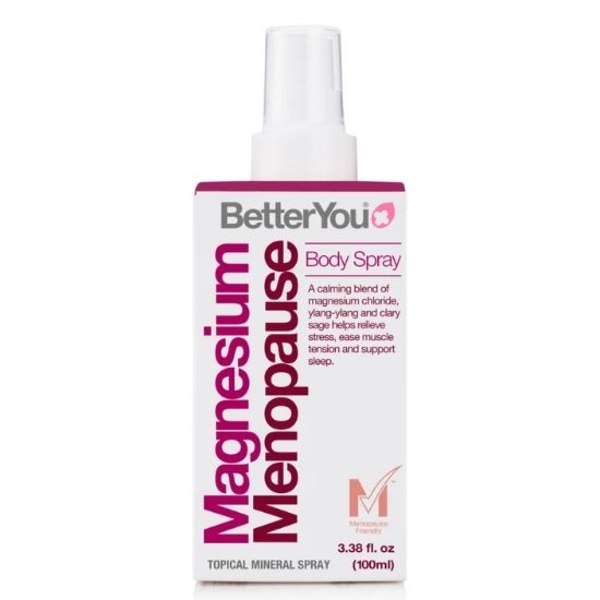 Magnesium Menopause Body Spray, 100 ml, BetterYou - Vitax.ro