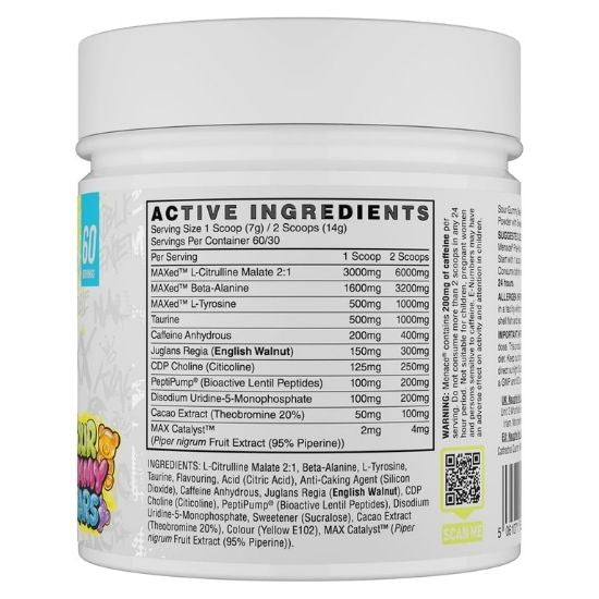 Menace V2, Sour Gummy Bear, 420g, Naughty Boy - Vitax.ro