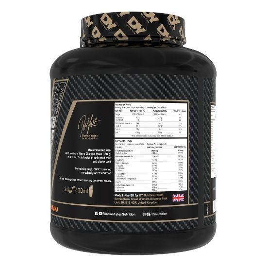 Game Changer Mass, Strawberry-Banana, 3000g, Dorian Yates